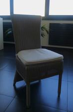 Eetstoelen 8 stuks Vincent Shephard, Ophalen, Zo goed als nieuw, Riet of Rotan, Grijs