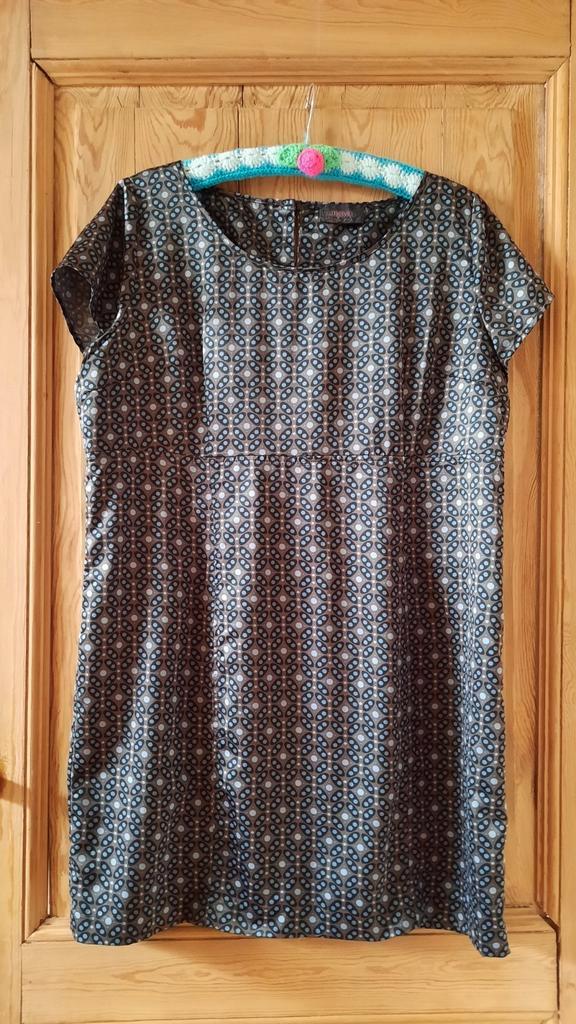 MELVIN tuniek - T. 46/48, Kleding | Dames, Blouses en Tunieken, Zo goed als nieuw, Maat 46/48 (XL) of groter, Blauw, Ophalen of Verzenden