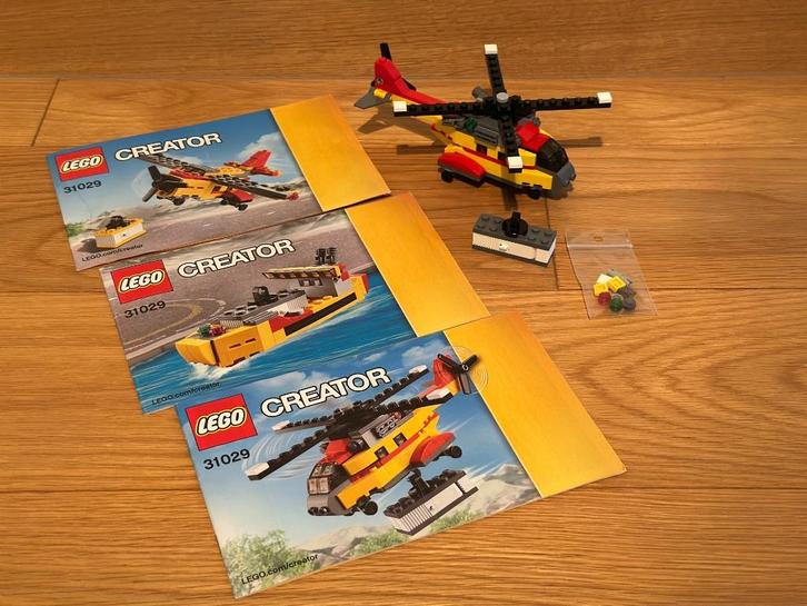 Lego Creator 3in1 31029 "Cargo Heli", Kinderen en Baby's, Speelgoed | Duplo en Lego, Gebruikt, Lego, Complete set, Ophalen of Verzenden