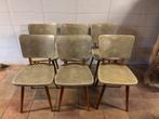6 leuke vintage stoelen jaren 70 (breda), Huis en Inrichting, Stoelen, Ophalen, Zo goed als nieuw