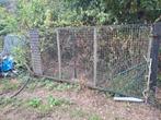 Tuin poort zwart 170x366, Ophalen, Gebruikt