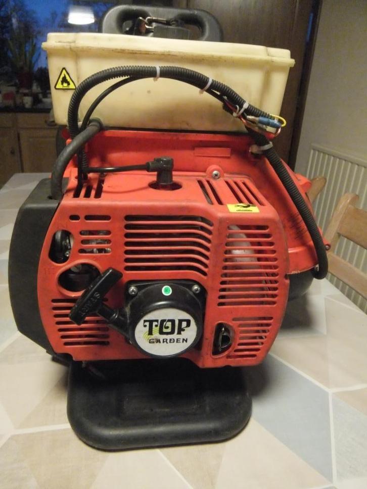 bladblazer, Tuin en Terras, Bladblazers, Gebruikt, Ruggedragen, Benzine, Ophalen