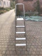 Aluminium ladder, Doe-het-zelf en Bouw, Ladders en Trappen, Ophalen, Gebruikt
