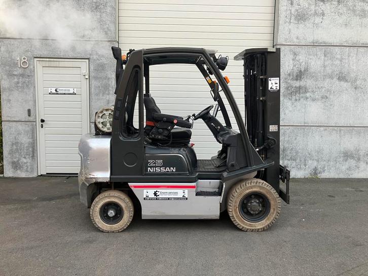 Heftruck Nissan 2,5ton gas, Zakelijke goederen, Machines en Bouw | Tuin, Park en Bosbouw, Verzenden