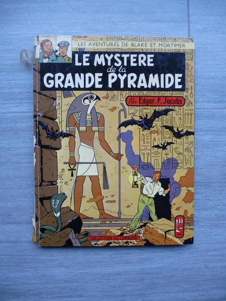 Le mystère de la grande pyramide - Edition 1959., Boeken, Stripverhalen, Gelezen, Eén stripboek, Ophalen