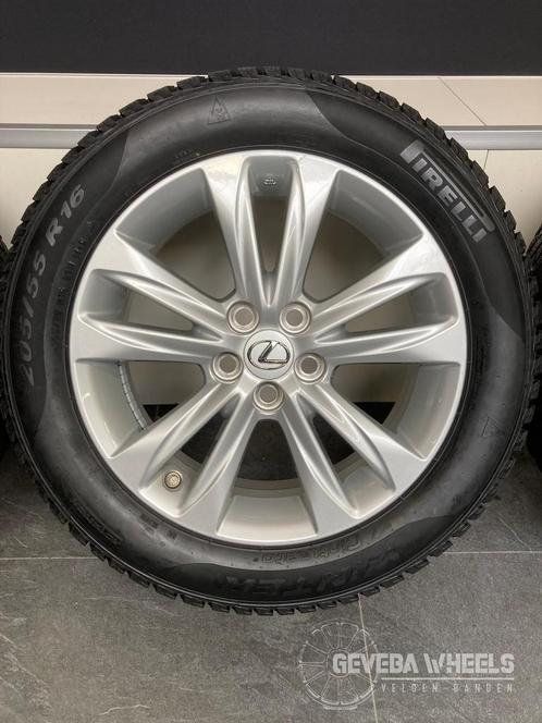 16” originele Lexus CT200h velgen + nwe winterbanden 5x114.3, Auto-onderdelen, Banden en Velgen, Banden en Velgen, Winterbanden