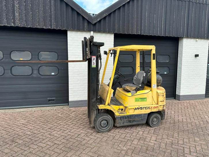 Hyster 2.0 ton gas triplo sideshift freelift, Zakelijke goederen, Machines en Bouw | Heftrucks en Intern transport, Heftruck, LPG