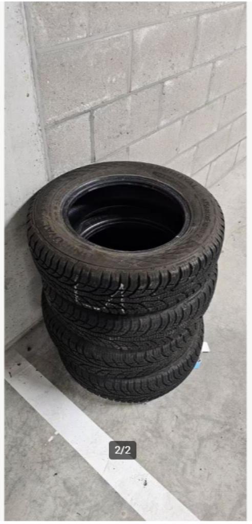 4x All Season banden Uni Royal, Auto-onderdelen, Banden en Velgen, Band(en), All Season, 14 inch, 175 mm, Personenwagen, Gebruikt
