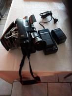 2x oudere videocamera werkende staat, Autres marques, Bande, Disque ou Mémoire, Utilisé, Enlèvement ou Envoi
