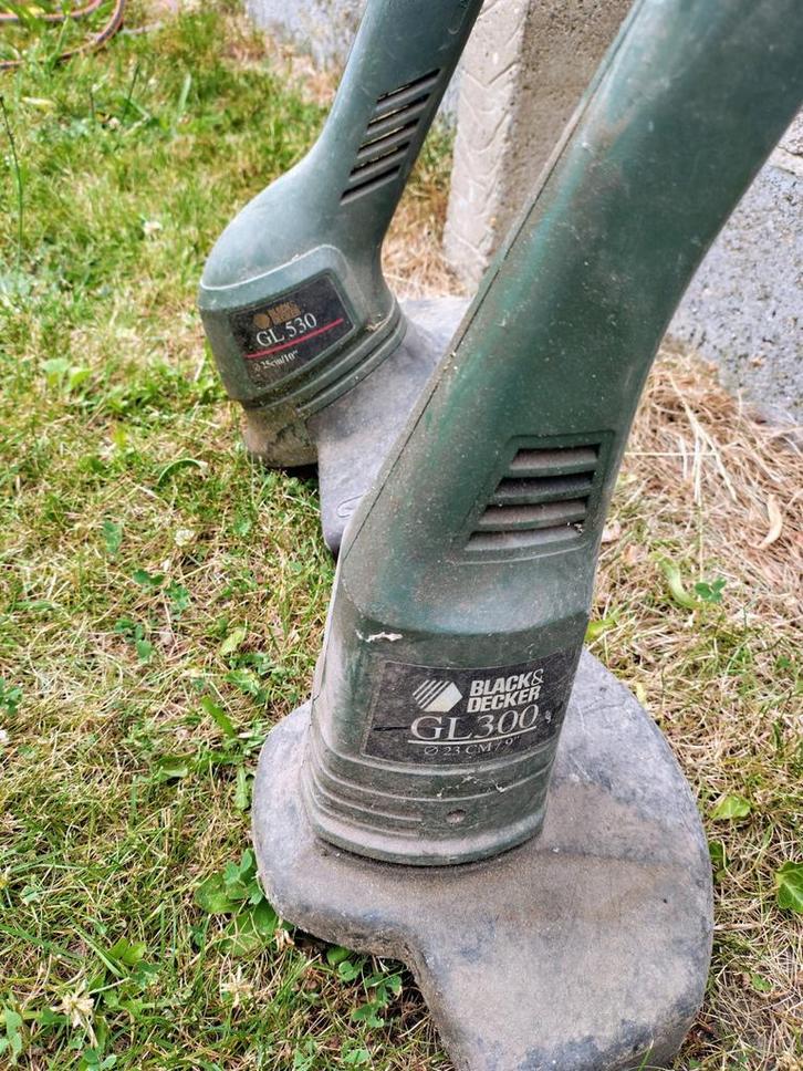 black&decker grastrimmer GL300 & GL530, Tuin en Terras, Grastrimmers, Gebruikt, Elektrisch, 10 tot 30 cm, Ophalen