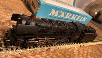 MARKLIN DEENSE VINTAGE LOCOMOTIEF EN WAGON 3045 en 4045 beschikbaar voor biedingen