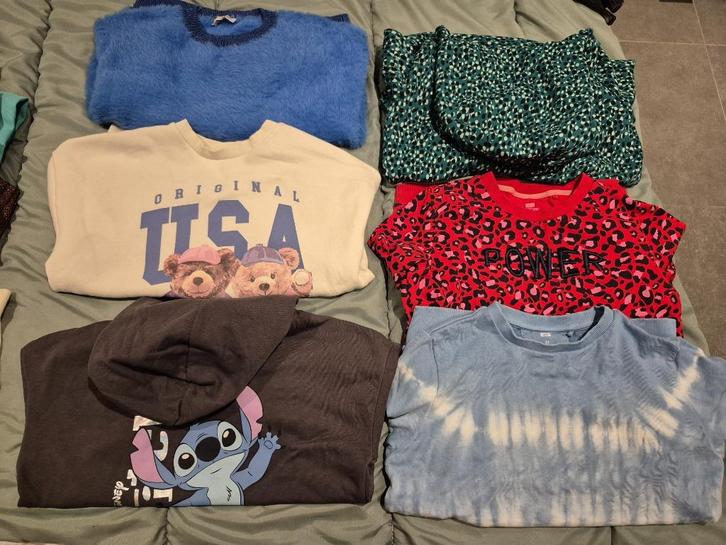 Lot knappe truien/hoodies maat 152/158, Kinderen en Baby's, Kinderkleding | Maat 152, Zo goed als nieuw, Meisje, Trui of Vest