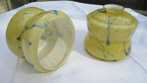 Antieke glazen blakers, Antiek en Kunst, Antiek | Glaswerk en Kristal, Ophalen