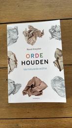 Orde houden, Boeken, Studieboeken en Cursussen, Ophalen of Verzenden, Nieuw, Hoger Onderwijs, René Kneyber