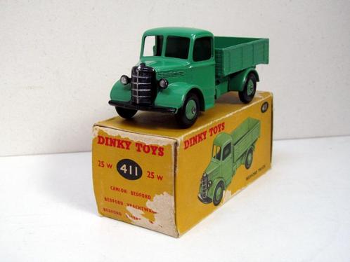 Dinky Toys Bedford Truck by Meccano 411 (1959-60) + boîte, Hobby & Loisirs créatifs, Voitures miniatures | 1:43, Comme neuf, Bus ou Camion