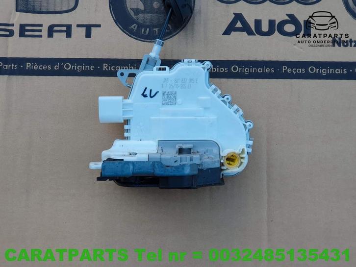 8J1837015E A4 portierslot A5 deurslot A6 A7 A8 Q3 Q2 Q7 ..., Auto-onderdelen, Elektronica en Kabels, Audi, Gebruikt