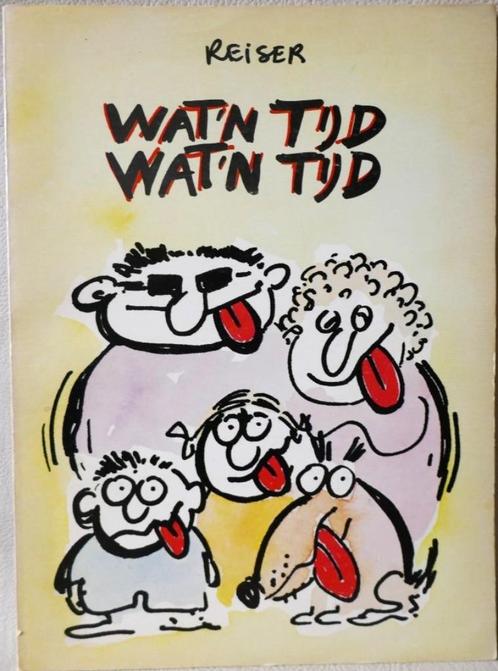 REISER, Wat 'n Tijd, bijna nieuwstaat, Boeken, Stripverhalen, Ophalen