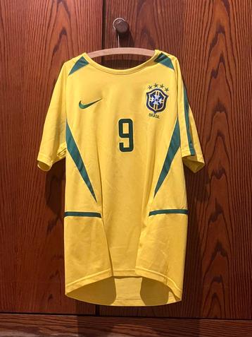 Brazil Ronaldo R9 shirt truitje kit Maat L beschikbaar voor biedingen
