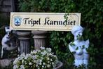 tripel karmeliet, Ophalen, Gebruikt, Reclamebord, Plaat of Schild