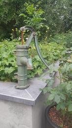 Antieke gietijzeren waterpomp decoratie, Ophalen