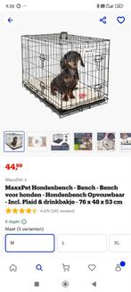 Autobench met twee deuren, Dieren en Toebehoren, Hondenhokken, Ophalen of Verzenden