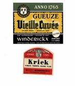 Oude bieretiketten van "WINDERICKX", Verzenden, Nieuw, Overige typen, Overige merken