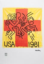 🏖💛 Keith Haring - the Exorcist (Litho), Antiek en Kunst, Kunst | Schilderijen | Modern, Ophalen of Verzenden