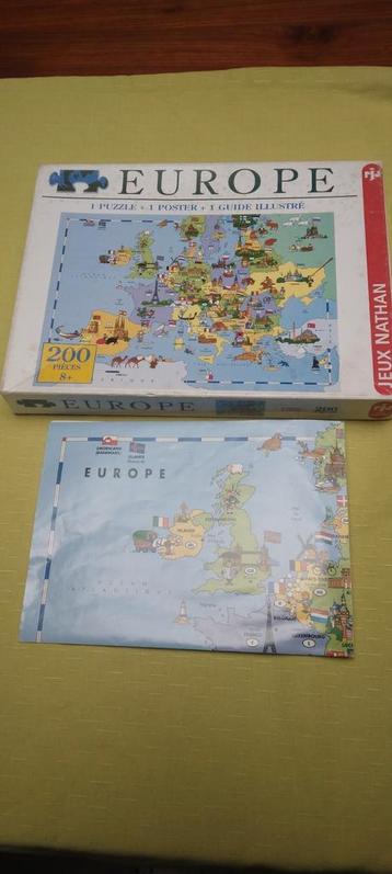 Puzzle Europe, Enlèvement ou Envoi, Utilisé, Puzzle