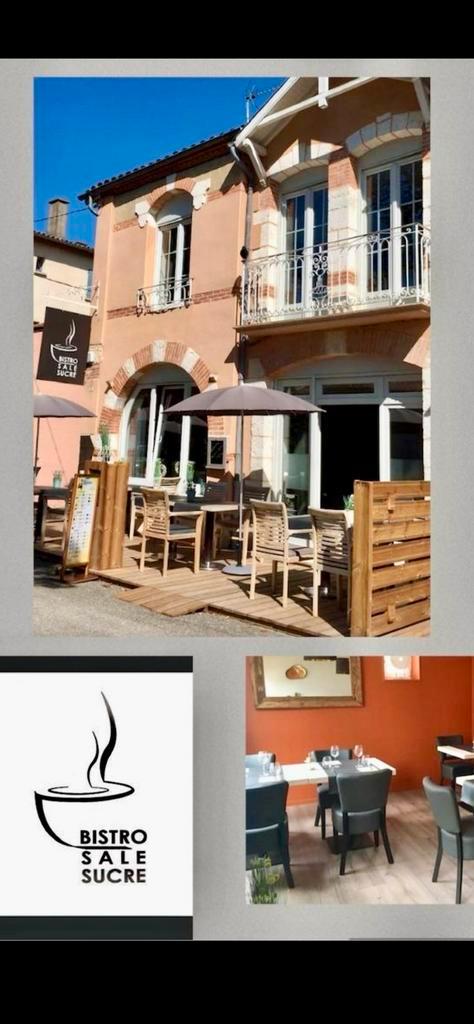 Restaurant en 2 appartementen in 1 gebouw, Immo, Buitenland, Frankrijk, Dorp