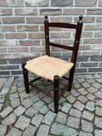 Vintage Kinderstoel poppen stoel riet, Kinderen en Baby's, Ophalen of Verzenden