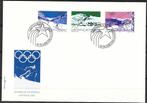 Liechtenstein 1979 Olympische Spelen FDC, Ophalen of Verzenden, Gestempeld