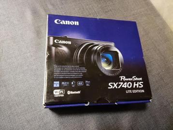 Canon Powershot SX740 HS NIEUW 40X zoom beschikbaar voor biedingen