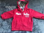 Orchestra rood vest met ritssluiting T71 in zeer goede staat, Kinderen en Baby's, Ophalen of Verzenden, Gebruikt, Jongetje, Truitje of Vestje