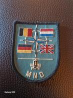 2x Geborduurde patch MND, Verzamelen, Luchtmacht, Verzenden