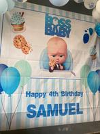 Toile d anniversaire Baby Boss personnalisée, Hobby & Loisirs créatifs, Comme neuf