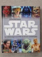 Livre Générations Star Wars La Chronique illustrée de 30 ans, Comme neuf, Enlèvement ou Envoi, Livre, Poster ou Affiche