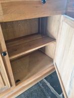Oak Dresser LIVRAISON GRATUITE, 200 cm ou plus, Avec tablette(s), Comme neuf, Enlèvement