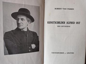 Boek kunstschilder Alfred Ost  beschikbaar voor biedingen