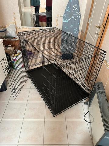Cage en métal pour chien