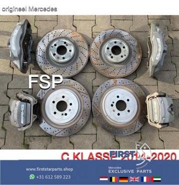 W205 C205 C63 AMG remmen set Mercedes C Klasse 63 rem klauwe beschikbaar voor biedingen