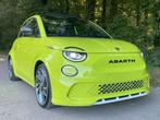 Abarth 500e -500C 42 kWh Scorpionissima Prix TVAC full optio, Auto's, Abarth, 114 kW, Gebruikt, Zwart, Cabriolet