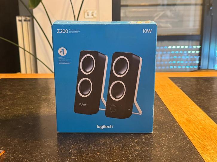 Logitech Z200 Speakers – Nieuw in doos, Computers en Software, Pc speakers, Nieuw, Ophalen of Verzenden
