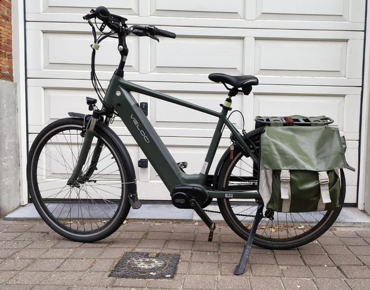 elektrische herenfiets Veloci Vivid (2022), Fietsen en Brommers, Elektrische fietsen, Gebruikt, Overige merken, 51 tot 55 cm, 50 km per accu of meer