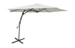 Zweefparasol NIEUW wit, Tuin en Terras, Parasols, Ophalen, Nieuw, 3 tot 4 meter, Zweefparasol