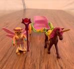 Playmobil bloemenfee met eenhoornkoets, Ophalen, Zo goed als nieuw