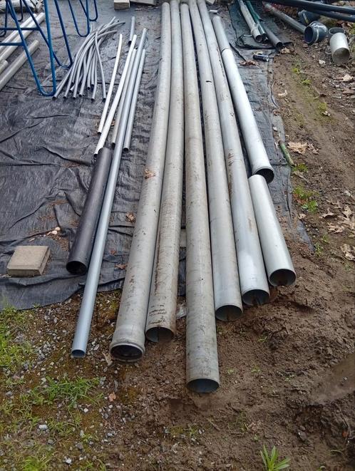 Pvc rioleringsbuizen, Doe-het-zelf en Bouw, Buizen en Afvoer, Zo goed als nieuw, PVC, Ophalen