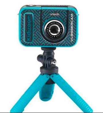 V-tech vlogcamera met extra SD kaartje beschikbaar voor biedingen