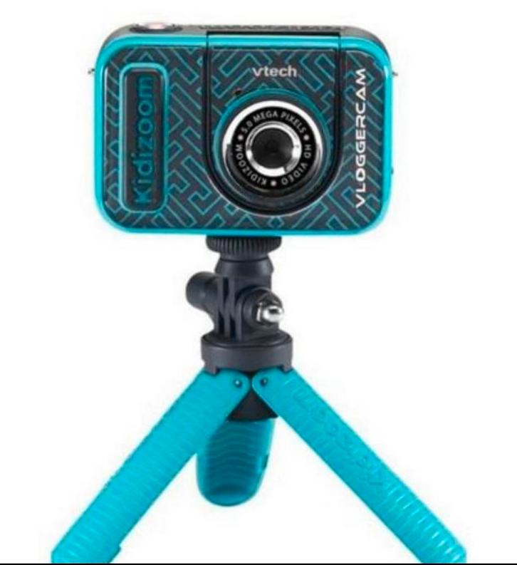 V-tech vlogcamera met extra SD kaartje, Audio, Tv en Foto, Actiecamera's, Zo goed als nieuw, Ophalen