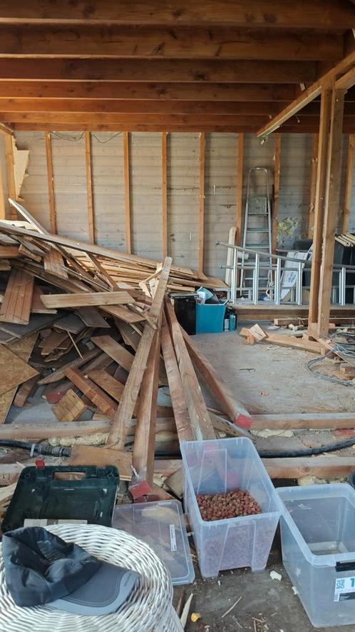 brandhout, Doe-het-zelf en Bouw, Hout en Planken, Gebruikt, Ophalen