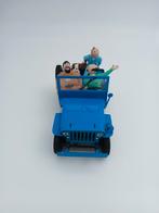 De blauwe Jeep - Kuifje, Gebruikt, Beeldje of Figuurtje, Ophalen of Verzenden, /